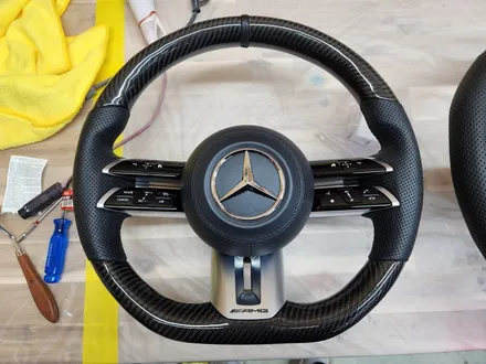 수원 동탄 벤츠GLC43AMG 카본핸들커스텀 튜닝 아우라커스텀 / 오산 수목원로