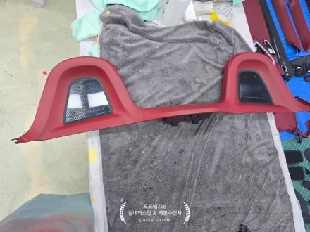 포르쉐718박스터 보르도레드인테리어 커스텀 아우라커스텀 / 오산시 누읍동