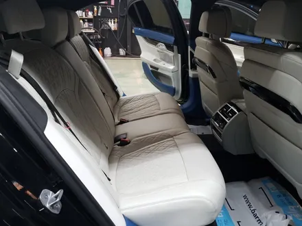 서울 자동차실내복원 BMW745e 컬러커스텀 가죽복원 아우라커스텀 레텍코리아 오산본점 / 오산시 누읍동