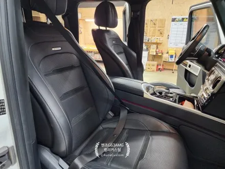 벤츠G63AMG 있는그대로의 변화 안전벨트교체 가죽복원 컬러커스텀 한번의 선택이 매우 중요합니다. 최고의 시스템 아우라커스텀 / 오산 수목원로
