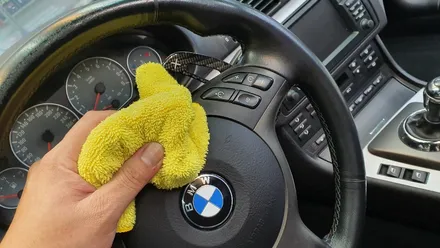 오산실내크리닝 BMW E46 M3 냄새제거 및 완벽청소 시공은 메카디테일링 / 오산시 누읍동