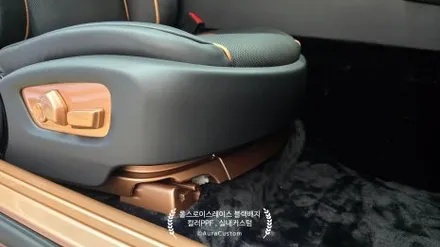 롤스로이스레이스 실내커스텀 컬러매칭 마감 디자인까지.. 이게 진짜 \