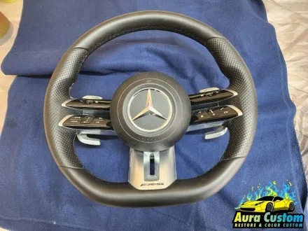 수원 동탄 벤츠GLC43AMG 카본핸들커스텀 튜닝 아우라커스텀 / 오산 수목원로