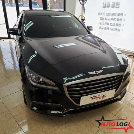 제네시스 G80 앞유리 돌빵 복원수리 신속하게 진행하세요!! / 광주,전주,익산