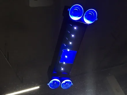광주 / 나주 혁신도시 폭스바겐 골프 앞 유리 돌빵만 3군데....오토로그 유리복원 출장 시공 / 광주,전주,익산