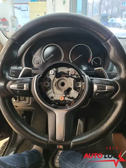 BMW X6 M 핸들 컬러커스텀 복원 교체시공~!!! / 광주,전주,익산