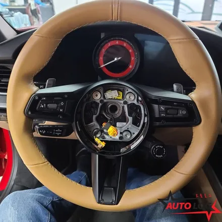 광주핸들복원 가죽교체 포르쉐 911 핸들 가죽 교체 순정으로 복원!! / 광주,전주,익산