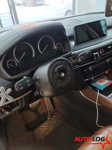 BMW X6 M 핸들 컬러커스텀 복원 교체시공~!!! / 광주,전주,익산