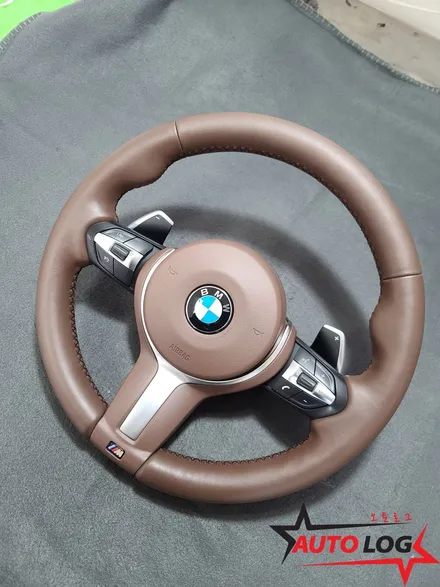 BMW X6 M 핸들 컬러커스텀 복원 교체시공~!!! / 광주,전주,익산