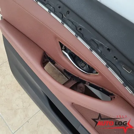 BMW 5시리즈 브라운 색상 도어트림 가죽 손상으로 복원 시공!! / 광주,전주,익산