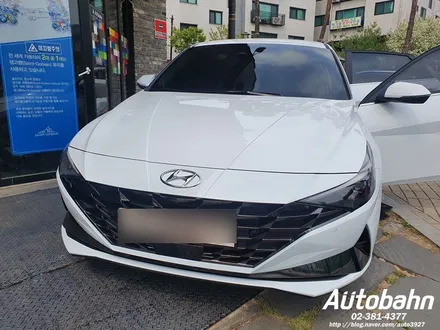 신형 아반떼 CN8 블랙박스 설치 시공 파인뷰 LX3000 블랙박스 탈거 설치 시공은 아우토반에서 받으세요 / 고양시 삼송동