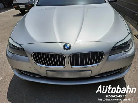 BMW 528i 자동차 사고 도장면 광택으로 안될 때. 판금,도장 수리는 1급 공업사 운영하는 아우토반에서 받으세요. / 고양시 삼송동
