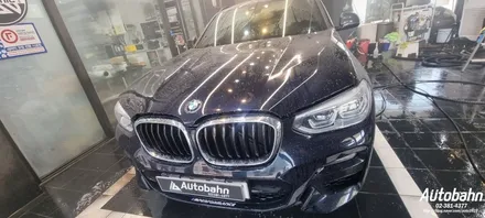 BMW X4 디테일링세차와 함께 서비스시공 유막제거 발수코팅 시공 / 고양