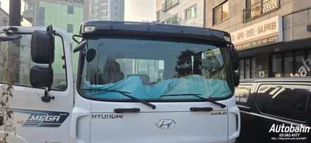 5톤 메가트럭 전면 측후면 썬팅 재시공 레이노 모노카본 가성비 필름 / 고양시 삼송동