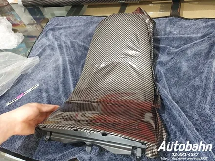 센터패시아 카본래핑 벤츠CLS 순정틱한 3M 카본래핑 실내래핑 카본 래핑으로 실내분위기를 바꿔보세요!! / 고양시 삼송동