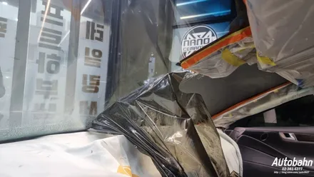 제네시스 G80 전체 썬팅 재시공 솔라가드 노블Z 재시공 블랙박스 D아이나비QXD1 교체 본닛 PPF 시공 포스팅 / 고양