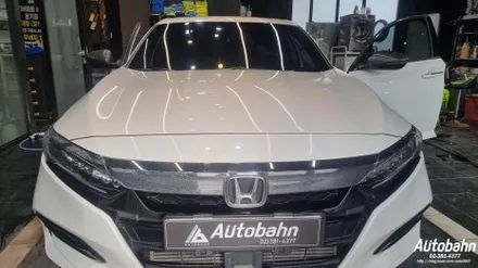 어코드 전면틴팅 전면썬팅 재시공 혼다어코드 레이노F5 전면틴팅시공 전면썬팅 재시공은 아우토반에 문의주세요! / 고양