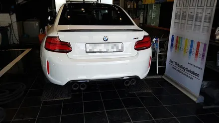 BMW M2 하부 세차 하부 비닐 제거 하부 클리닝 제대로 된 하부 세차 / 고양시 삼송동