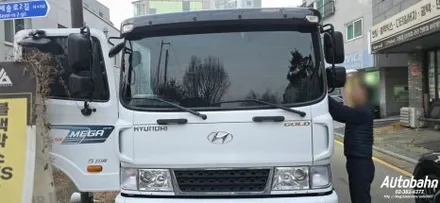 5톤 메가트럭 전면 측후면 썬팅 재시공 레이노 모노카본 가성비 필름 / 고양시 삼송동