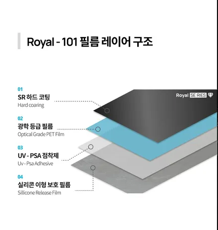 BMW 520D 로얄시리즈 썬팅 비반사 전면썬팅 가성비 좋은 썬팅 / 고양