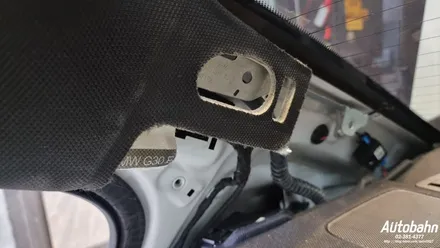 아이나비QXD1 블랙박스 BMW 530I 블랙박스 교체 에코파워팩설치시공 배선설치 아이나비커넥티드프로설치는 아우토반에 문의주세요 / 고양