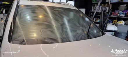 BMW X7 유막제거 전면유리 발수코팅 시공 디테일링세차시 유막제거 발수코팅시 할인이벤트중입니다. / 고양