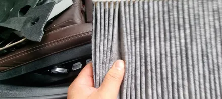 BMW 530I 에바크리닝 내시경 에바크리닝 에어컨세척 차량송풍구에서 쉰냄새가 올라올때 세척 / 고양