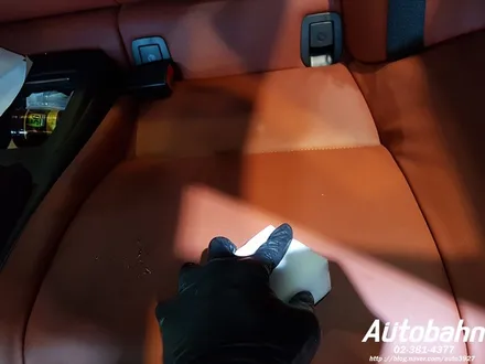 BMW E92 M3 레드 시트 코팅 DS 실드 대미지 실드 시공 가죽 코팅 / 고양시 삼송동