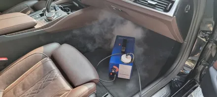 BMW 530I 에바크리닝 내시경 에바크리닝 에어컨세척 차량송풍구에서 쉰냄새가 올라올때 세척 / 고양