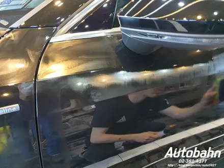 신차 패키지 AUDI 신형 A7 레인보우 V90 시공 QXD5000블랙박스 에코파워팩 PPF생활보호패지키 유리막 코팅 시공은 아우토반과 함께 하세요 / 고양시 삼송동