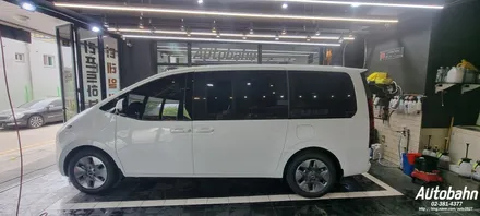 광고래핑 병원차 래핑 광고 랩핑 시공 스타리아 원흥 삼송 동산동 파주 일산 / 고양