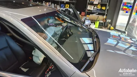 BMW 520D 로얄시리즈 썬팅 비반사 전면썬팅 가성비 좋은 썬팅 / 고양