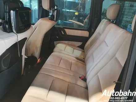 가죽코팅 베이지 시트 코팅 데미지쉴드 코팅 시공 G바겐 BRABUS 프리미엄 가죽 시공 / 고양시 삼송동