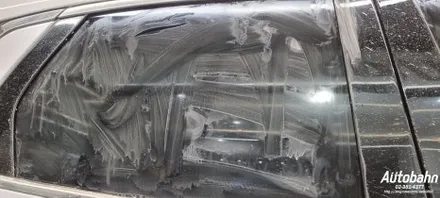 제네시스 GV70 낙수 석회물제거 지하주차장 석회물 제거세차 낙수클리닝은 아우토반에서 받으세요!! / 고양시 삼송동