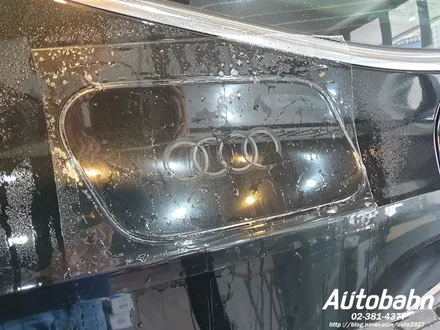 신차 패키지 AUDI 신형 A7 레인보우 V90 시공 QXD5000블랙박스 에코파워팩 PPF생활보호패지키 유리막 코팅 시공은 아우토반과 함께 하세요 / 고양시 삼송동