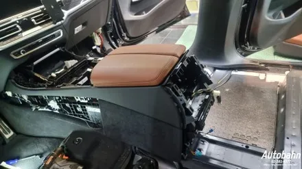 BMW X7 실내크리닝 플로워매트 교환 토사 크리닝 차량바닥교환 도어트림 탈거 클리닝 / 고양