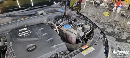 AUDI A4 아우디 디테일링세차 디테일세차 스팀세차 묵은때벗기기세차 세미실내크리닝 은 아우토반에서 받으세요! / 고양