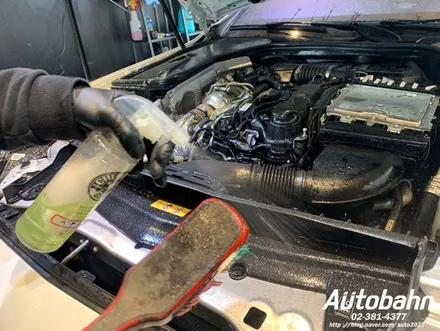 벤츠 E-COUPE AMG 하부세차 리프트세차 엔진룸 코팅 일산 은평 제대로된 하부세차 진흙제거 / 고양시 삼송동