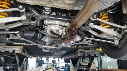 BMW M2 하부 세차 하부 비닐 제거 하부 클리닝 제대로 된 하부 세차 / 고양시 삼송동