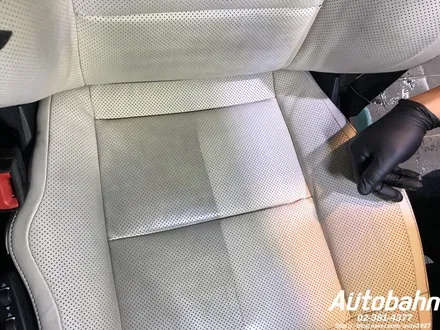 가죽코팅 베이지 시트 코팅 데미지쉴드 코팅 시공 G바겐 BRABUS 프리미엄 가죽 시공 / 고양시 삼송동