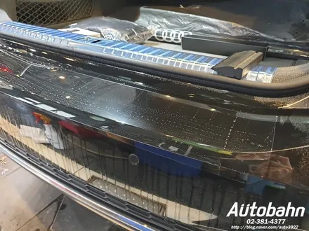 신차 패키지 AUDI 신형 A7 레인보우 V90 시공 QXD5000블랙박스 에코파워팩 PPF생활보호패지키 유리막 코팅 시공은 아우토반과 함께 하세요 / 고양시 삼송동