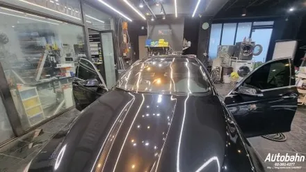 BMW 520D 솔라가드 노블레스Z 전면 노블Z 30% 썬팅시공 틴팅 / 고양