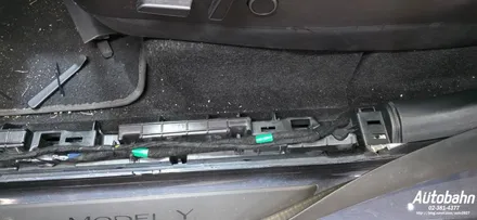 테슬라 모델Y LX7 POWER 설치 룸미러 블랙박스  보조배터리 에코파워팩 S8 설치 시공 / 고양시 삼송동