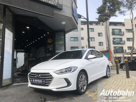 아반떼 AD 전면 유리 유막 제거 철분 제거 디테일링세차 시공 / 고양시 삼송동