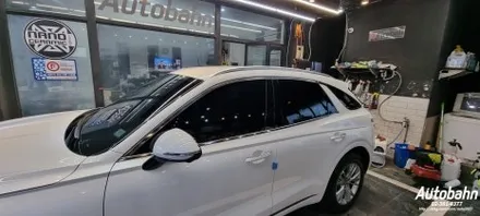제네시스 GV70 낙수 석회물제거 지하주차장 석회물 제거세차 낙수클리닝은 아우토반에서 받으세요!! / 고양시 삼송동