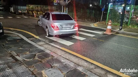 벤츠C220 C클래스 전체 틴팅 재시공 썬팅 레이노S5 F5 시공 리어선반탈거 / 고양
