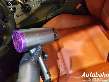 BMW E92 M3 레드 시트 코팅 DS 실드 대미지 실드 시공 가죽 코팅 / 고양시 삼송동