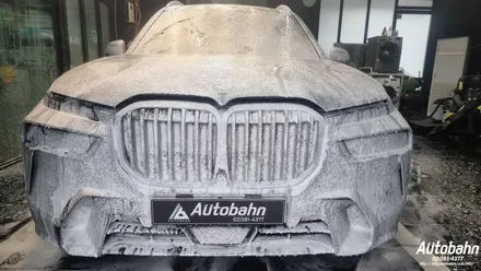신형 BMW X740I 디테일링세차 프리미엄세차 출고후 세차 차량메인터넌스세차는 아우토반과 상의 하세요!! / 고양