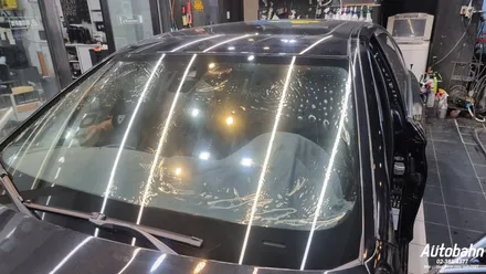 BMW 520D 솔라가드 노블레스Z 전면 노블Z 30% 썬팅시공 틴팅 / 고양