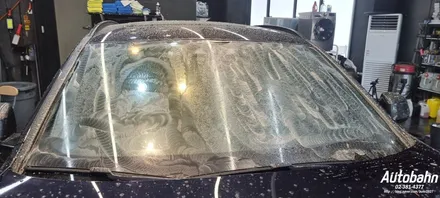 BMW X4 디테일링세차와 함께 서비스시공 유막제거 발수코팅 시공 / 고양